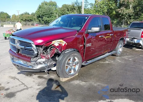 2018 Ram 1500 Big Horn 4X2 6'4 Box из США, поврежденный, VIN 1C6RR6GT0JS195983